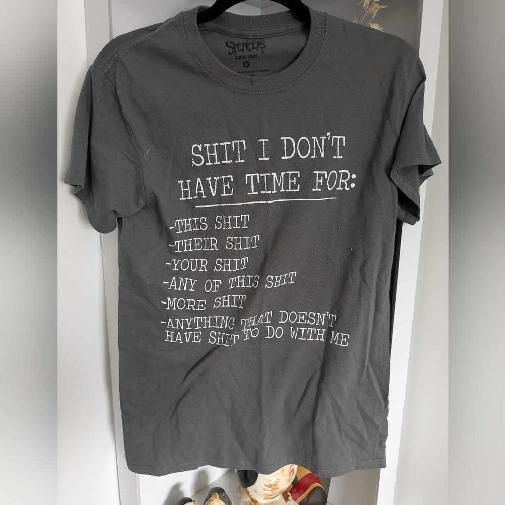 Spenser's T-shirt